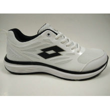 New Design Less Shock White Sports Walking Shoes for Male